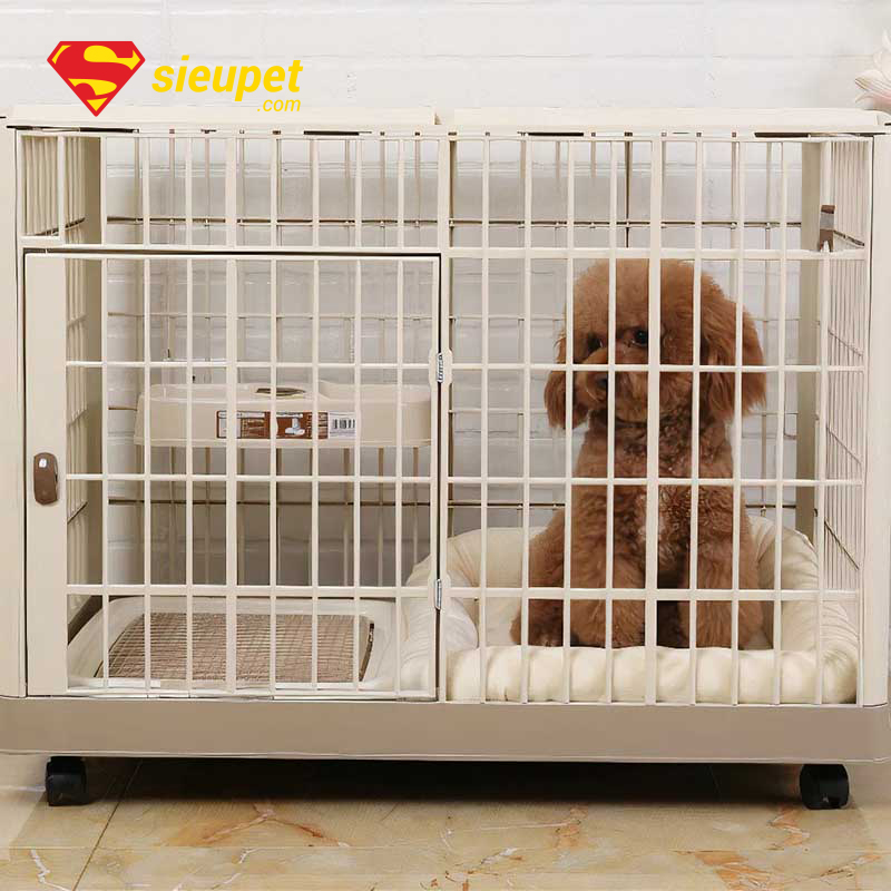 chuồng chó poodle