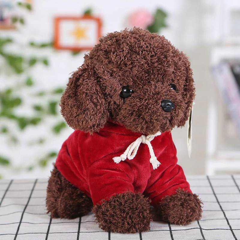 gấu bông chó poodle