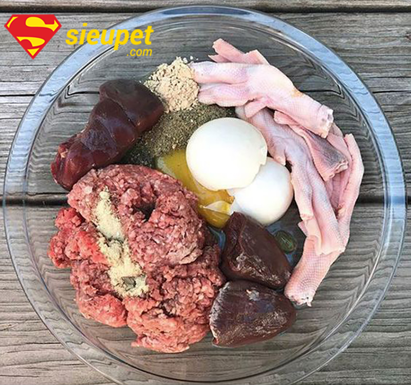 Thức Ăn Của Chó Phú Quốc - Các nhóm thực phẩm chính